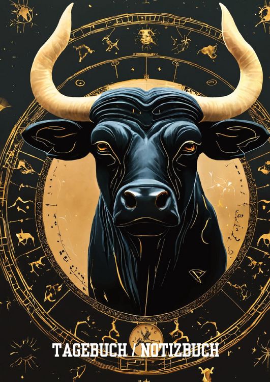 Produktbild: Tagebuch / Notizbuch Sternzeichen Stier