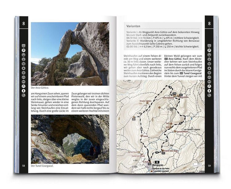 Produktbild: KOMPASS Wanderf&uuml;hrer S&uuml;dliches Andalusien, Costa de la Luz, Costa del Sol, Costa Tropical und Costa Almeria, 55 Touren mit Extra-Tourenkarte