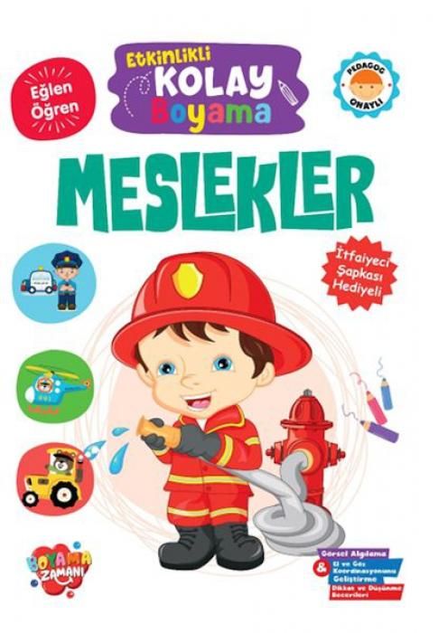 Produktbild: Meslekler - Etkinlikli Kolay Boyama