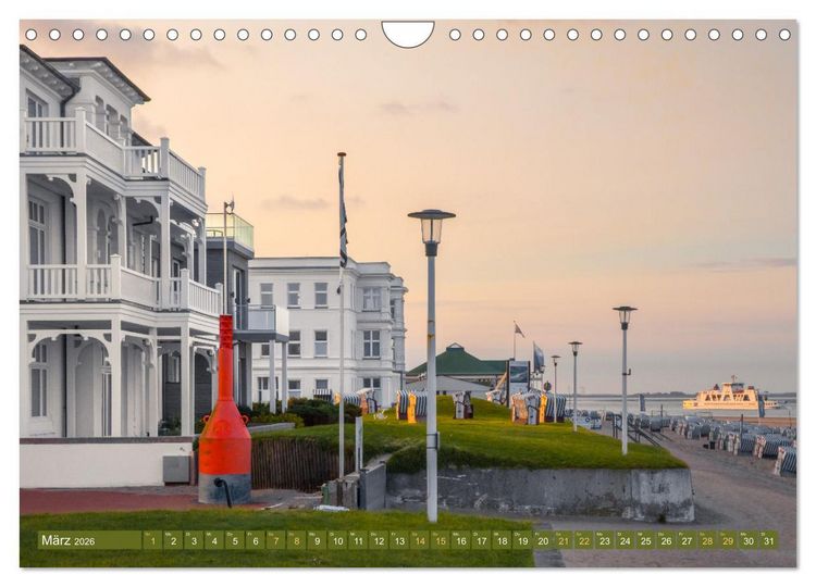 Produktbild: Nordsee Insel Norderney (Wandkalender 2026 DIN A4 quer), CALVENDO Monatskalender