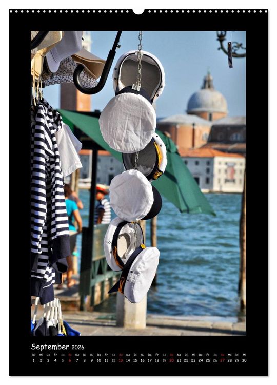 Produktbild: Venedig (hochwertiger Premium Wandkalender 2026 DIN A2 hoch), Kunstdruck in Hochglanz