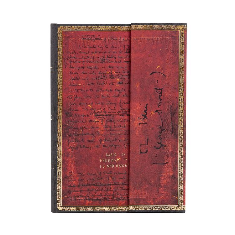 Produktbild: Hardcover Notizbuch Orwell, 1984, Midi, Liniert