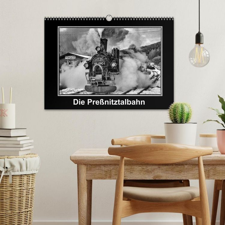 Produktbild: Die Pre&szlig;nitztalbahn (Wandkalender 2026 DIN A3 quer), CALVENDO Monatskalender
