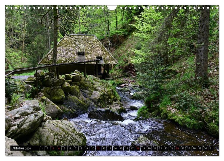 Produktbild: Romantischer Schwarzwald (Wandkalender 2026 DIN A3 quer), CALVENDO Monatskalender