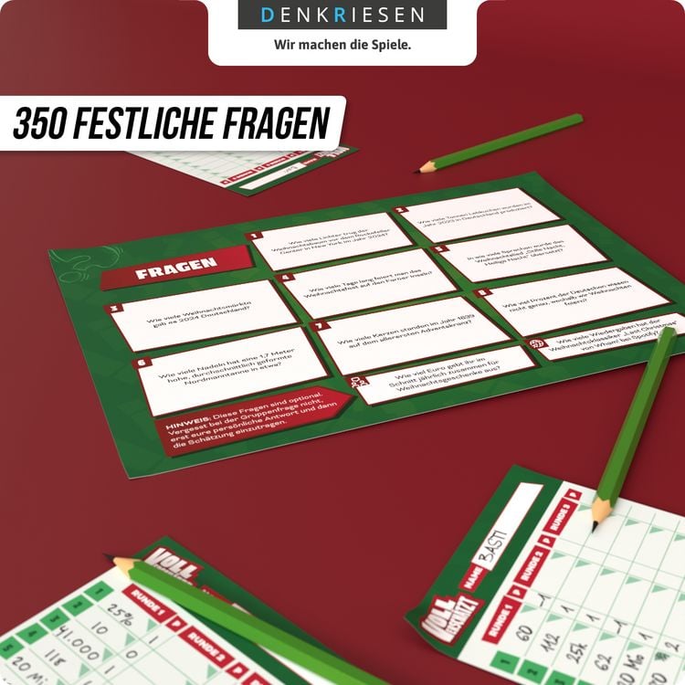 Produktbild: DENKRIESEN DEN20905 - VOLL VERSCH&Auml;TZT! Christmas Edition - Knapp daneben ist auch gewonnen.