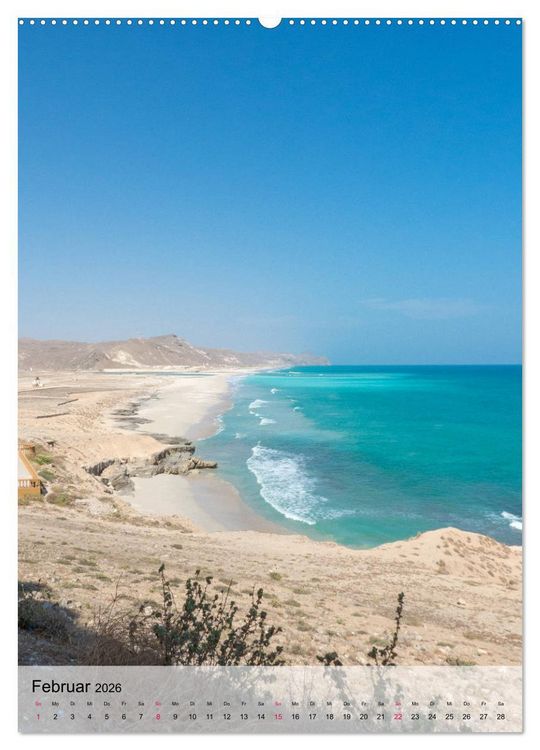Produktbild: Zauberhafter Oman (hochwertiger Premium Wandkalender 2026 DIN A2 hoch), Kunstdruck in Hochglanz