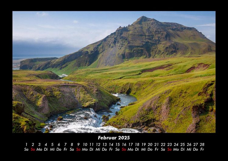 Produktbild: Bergige Welten 2025 Fotokalender DIN A3