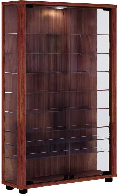 Produktbild: Holz Glas Stand Vitrine Sammelvitrine Lumo Mini