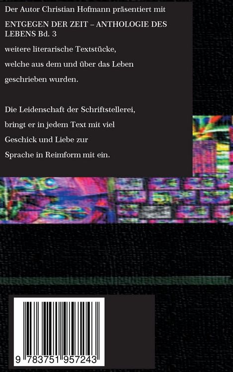Produktbild: Anthologie des Lebens Band 3