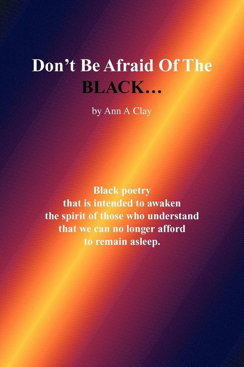 Produktbild: Don't Be Afraid of the Black...