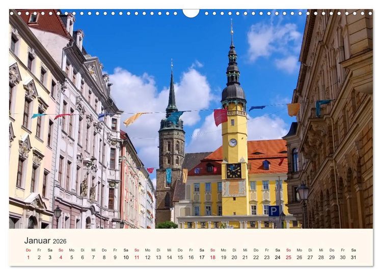 Produktbild: Bautzen - Perle der Oberlausitz (Wandkalender 2026 DIN A3 quer), CALVENDO Monatskalender