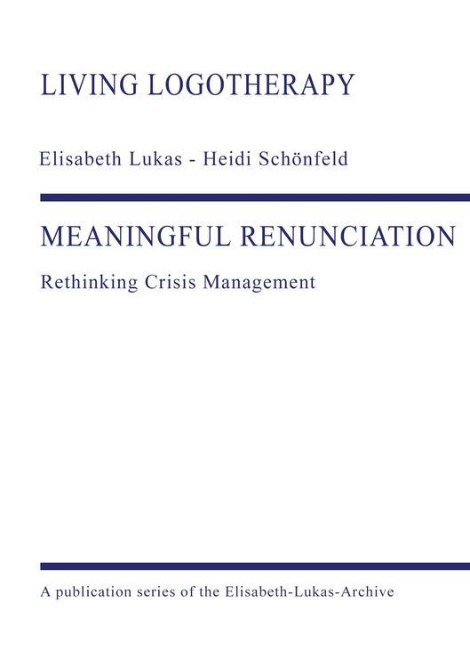 Produktbild: Meaningful Renunciation