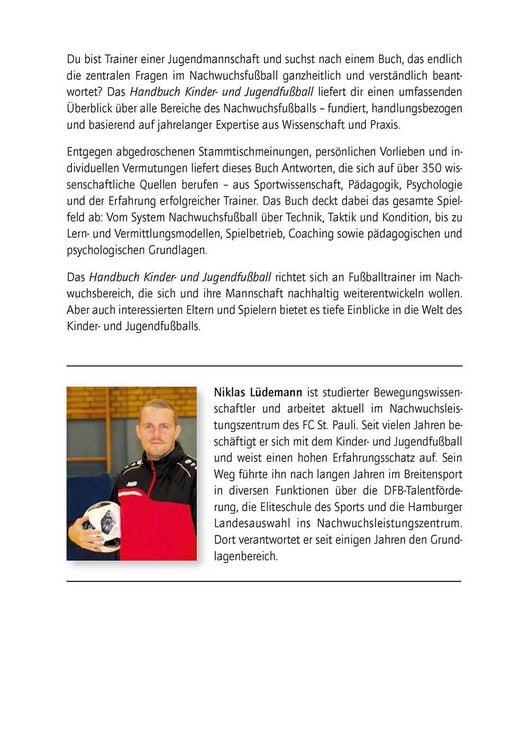 Produktbild: Handbuch Kinder- & Jugendfu&szlig;ball