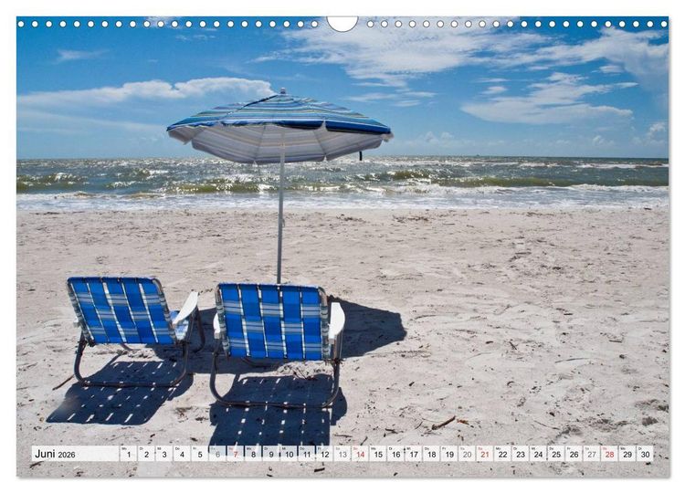 Produktbild: Sonne, Strand & Meer (Wandkalender 2026 DIN A3 quer), CALVENDO Monatskalender