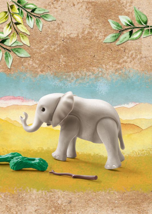 PLAYMOBIL 9381 Tierpflegerin Mit Elefant | Spielset Für Kinder Ab 4 Jahren | Robust & Fantasievoll