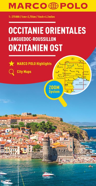 Produktbild: MARCO POLO Karte Frankreich Languedoc-Roussillon 1:275 000
