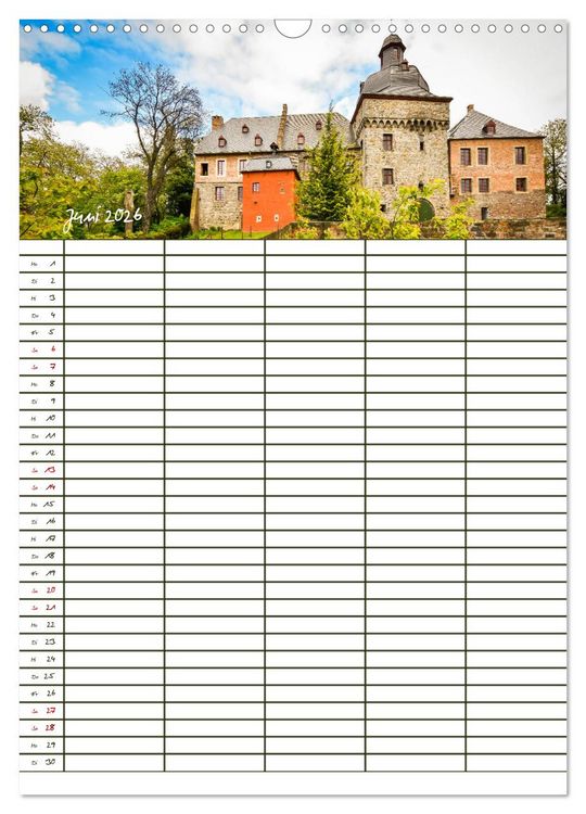 Produktbild: Rhein-Kreis Neuss - Der Familienkalender (Wandkalender 2026 DIN A3 hoch), CALVENDO Monatskalender