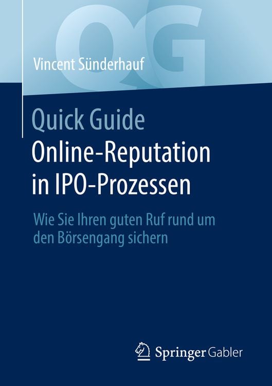 Produktbild: Quick Guide Online-Reputation in IPO-Prozessen