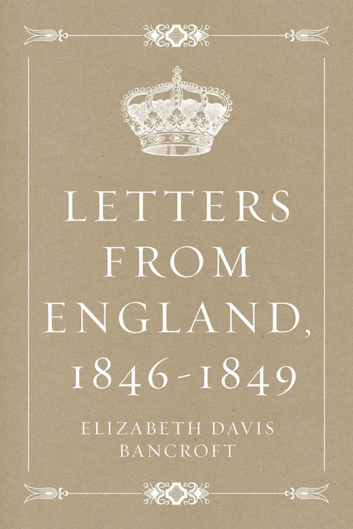 Produktbild: Letters from England, 1846-1849