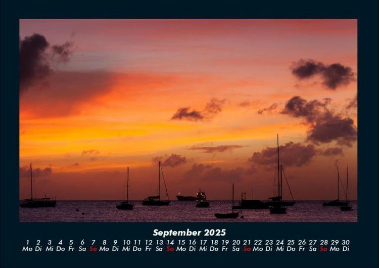 Produktbild: Sonnenunterg&auml;nge 2025 Fotokalender DIN A4
