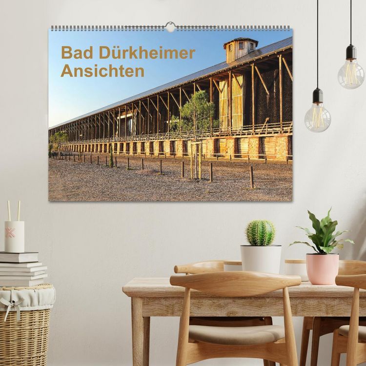 Produktbild: Bad D&uuml;rkheimer Ansichten (Wandkalender 2026 DIN A2 quer), CALVENDO Monatskalender