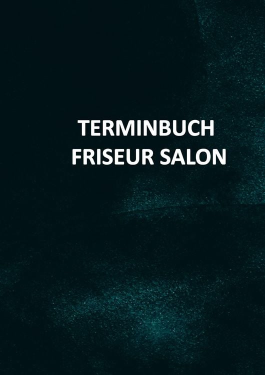 Produktbild: Terminbuch Friseur Salon/f&uuml;r Termine 7 mitarbeiter 15 minuten takt