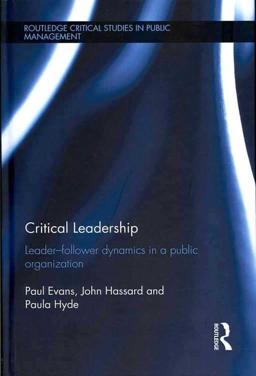 Produktbild: Critical Leadership