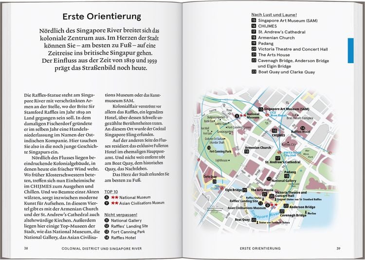 Produktbild: Baedeker SMART Reisef&uuml;hrer Singapur