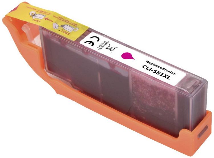 Produktbild: Renkforce Druckerpatrone ersetzt Canon CLI-551M XL Kompatibel Magenta RF-5655906