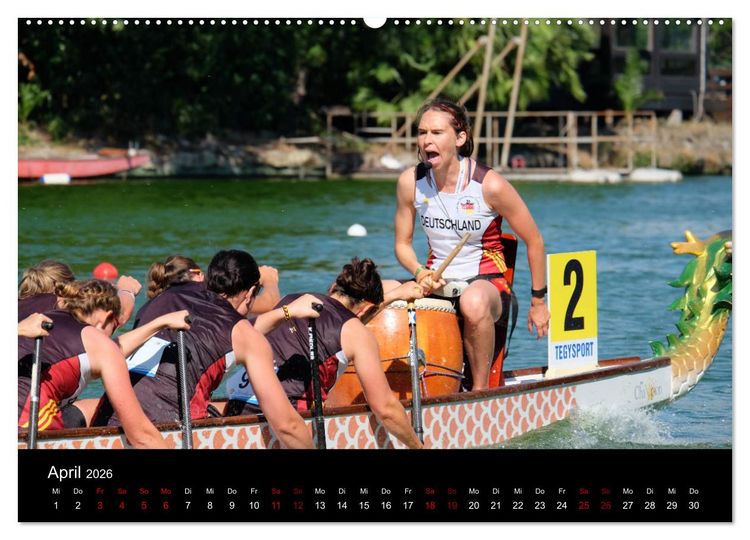 Produktbild: Drachenboot - MissionRome (Wandkalender 2026 DIN A2 quer), CALVENDO Monatskalender