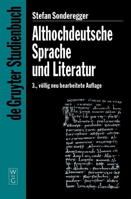 Produktbild: Althochdeutsche Sprache und Literatur
