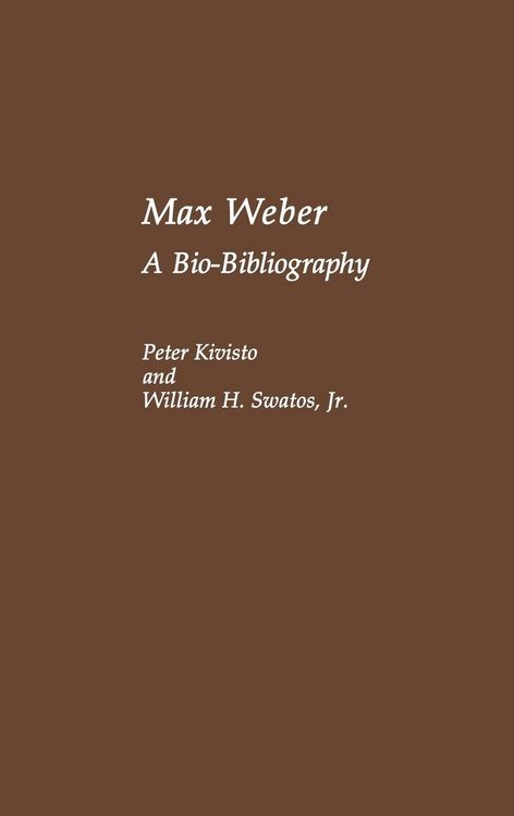 Produktbild: Max Weber
