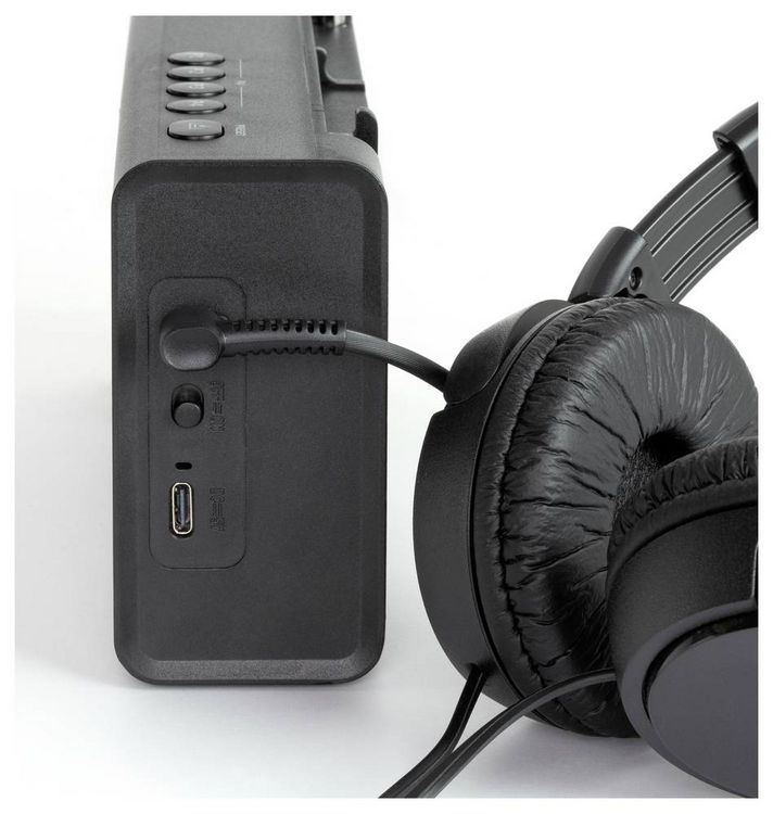 Produktbild: Dynavox DBT200 Taschenradio DAB+, FM Bluetooth&reg;, DAB+ Schwarz