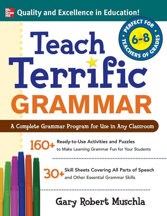 Produktbild: Teach Terrific Grammar, Grades 6-8