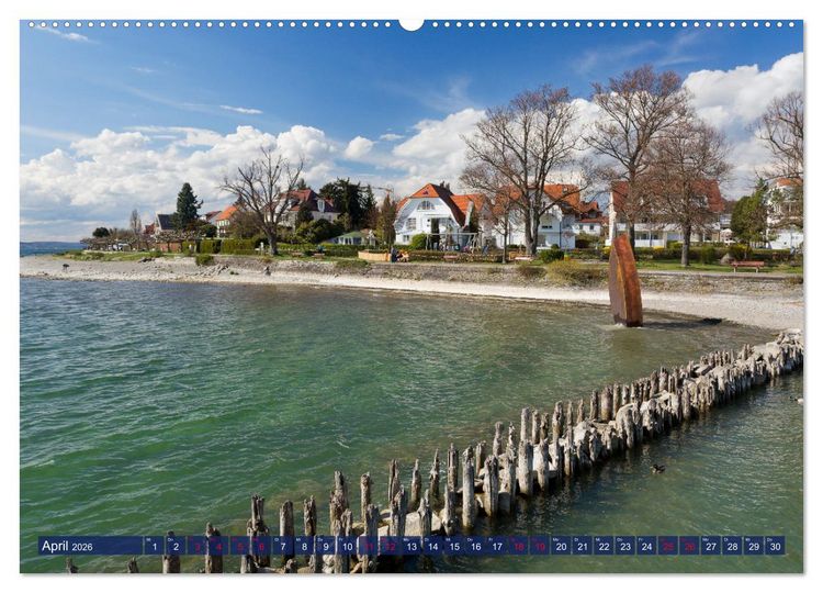 Produktbild: Sehnsuchtsziel Bodensee (Wandkalender 2026 DIN A2 quer), CALVENDO Monatskalender