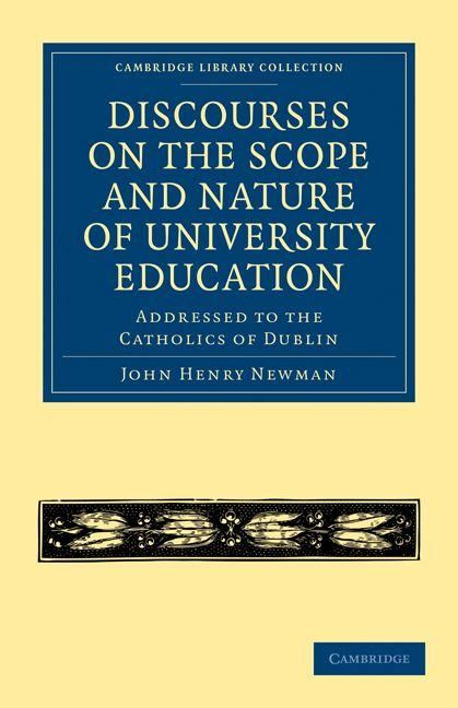 Produktbild: Discourses on the Scope and Nature of University Education