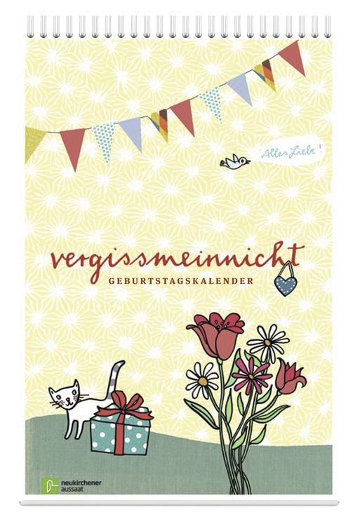 Produktbild: vergissmeinnicht-Geburtstagskalender