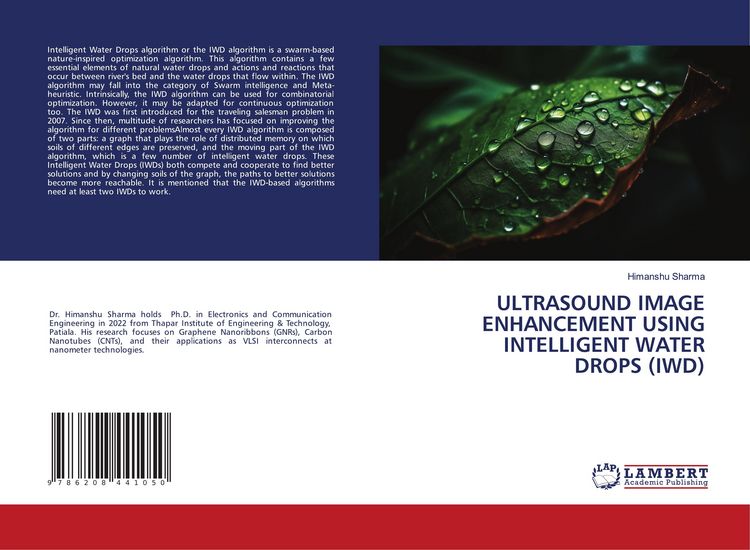 Produktbild: Ultrasound Image Enhancement Using Intelligent Water Drops (iwd)