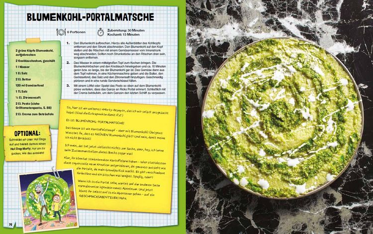 Produktbild: Rick and Morty: Das offizielle Kochbuch