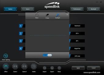 Produktbild: SPEEDLINK DECUS NX RGB Gaming Mouse, white