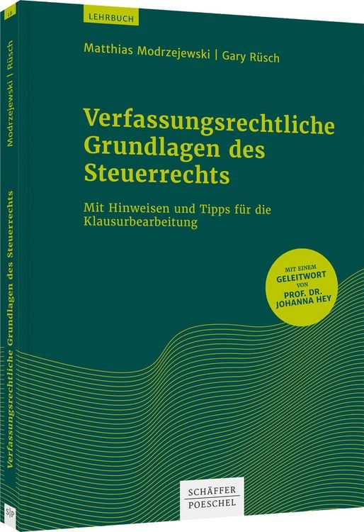 Produktbild: Verfassungsrechtliche Grundlagen des Steuerrechts