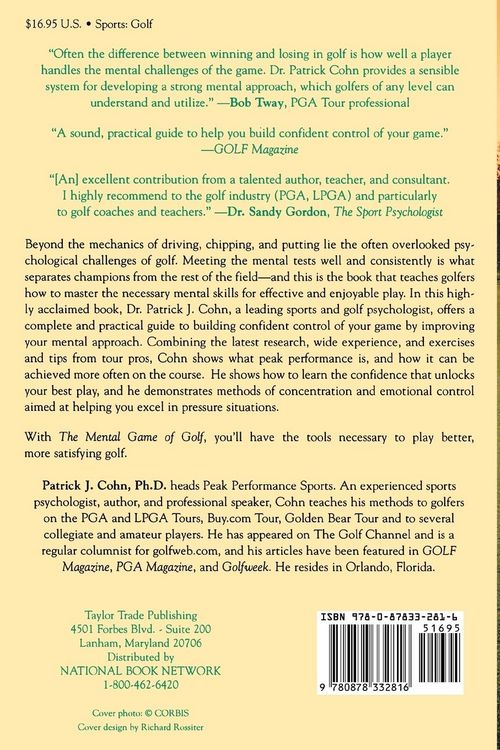 Produktbild: The Mental Game of Golf