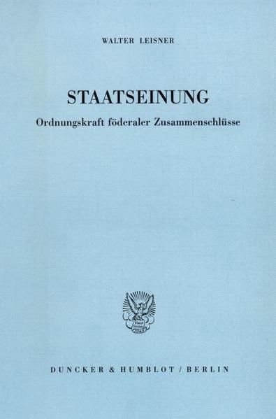 Produktbild: Staatseinung.