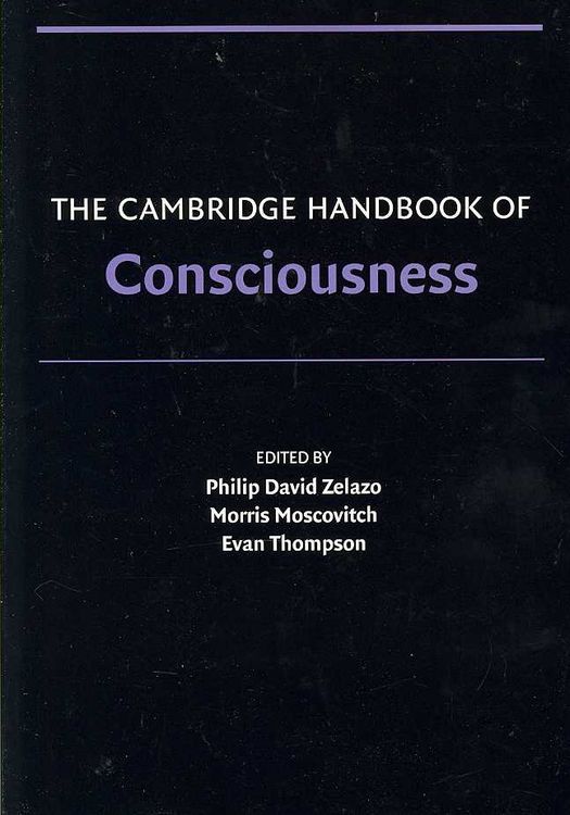 Produktbild: The Cambridge Handbook of Consciousness
