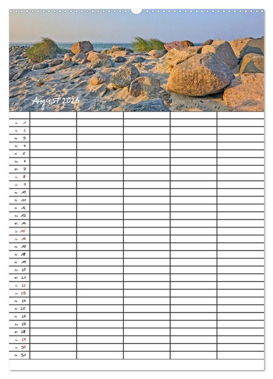 Produktbild: Timmendorfer Strand - Ostsee Urlaubsparadies (hochwertiger Premium Wandkalender 2026 DIN A2 hoch), Kunstdruck in Hochglanz
