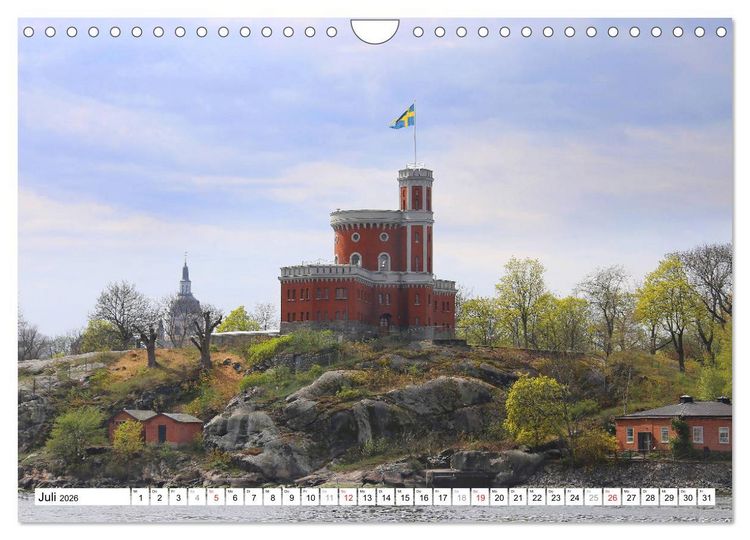 Produktbild: Landmarken der Ostsee (Wandkalender 2026 DIN A4 quer), CALVENDO Monatskalender