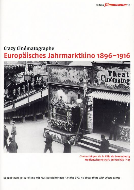 Produktbild: Europ&auml;isches Jahrmarktkino 1896-1916 - Edition Filmmuseum [2 DVDs]