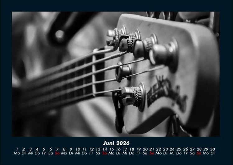 Produktbild: Musik 2026 Fotokalender DIN A4