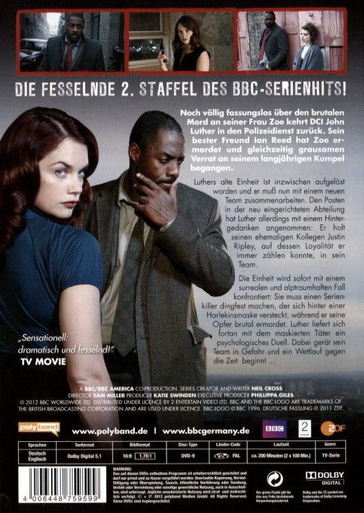 Produktbild: Luther - Staffel 2