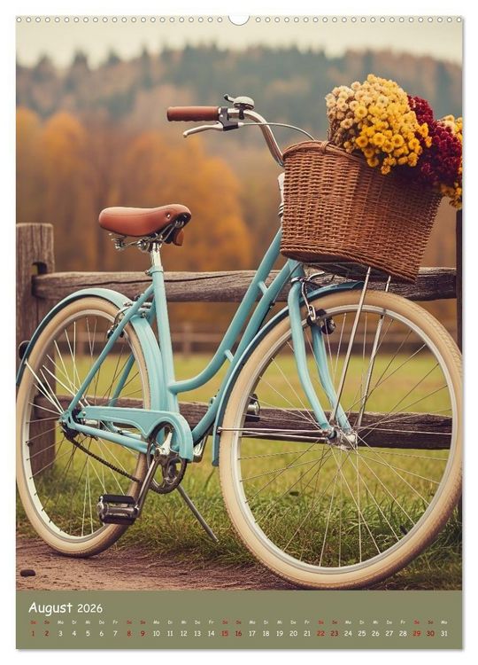 Produktbild: Vintage Moments - Klassiker f&uuml;r jeden Monat (hochwertiger Premium Wandkalender 2026 DIN A2 hoch), Kunstdruck in Hochglanz